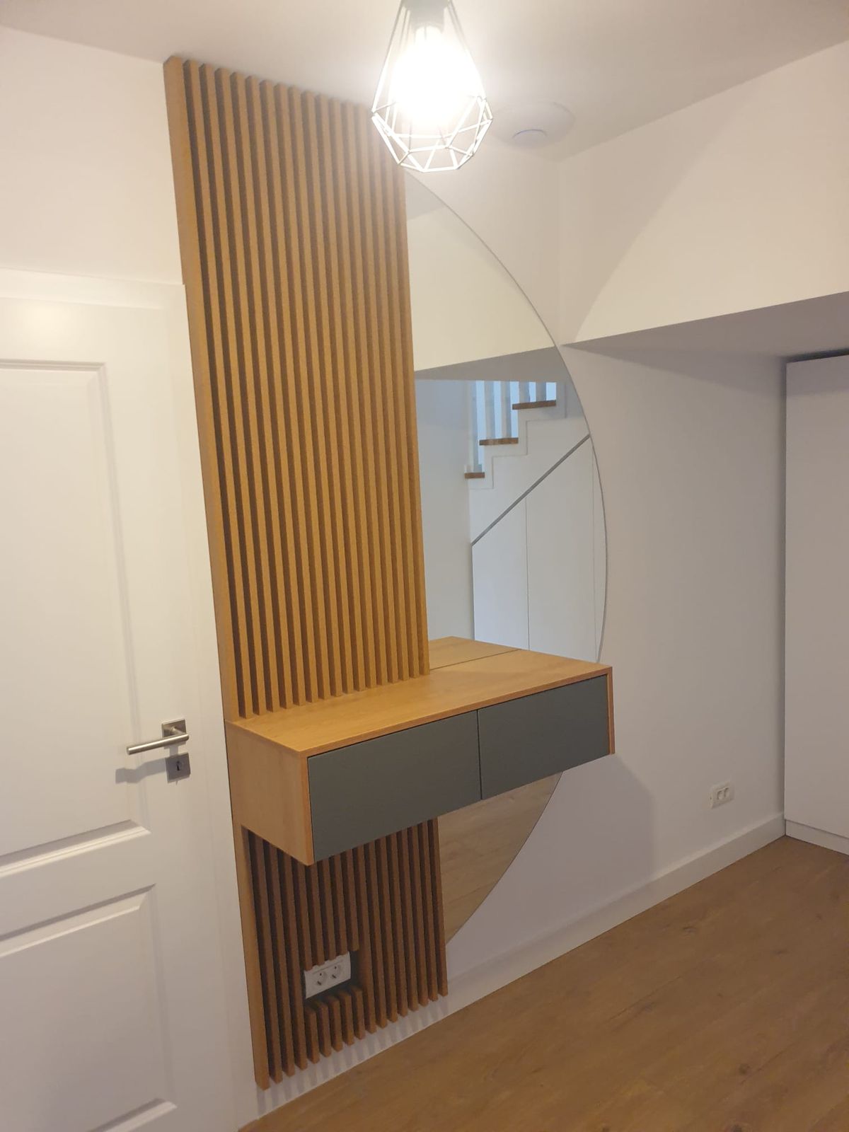 Mobilier de hol la comandă București — proiect Daxa Wood 6